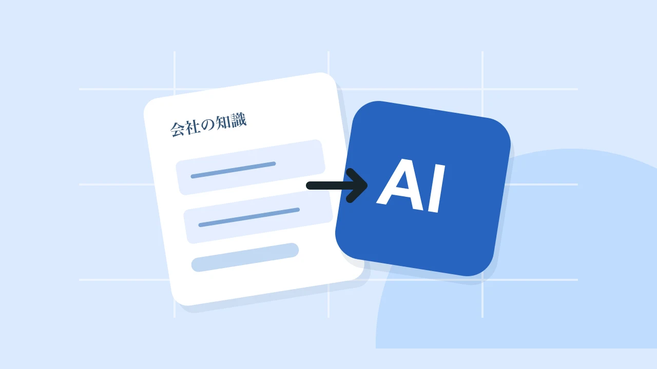 会社の知識を整理し、必要な情報へつなぐ図
